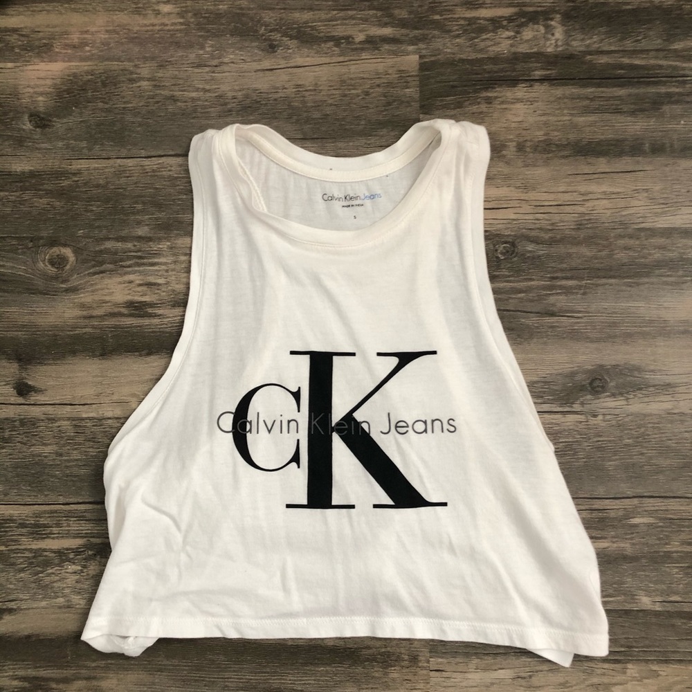 Calvin Klein Crop Top size small